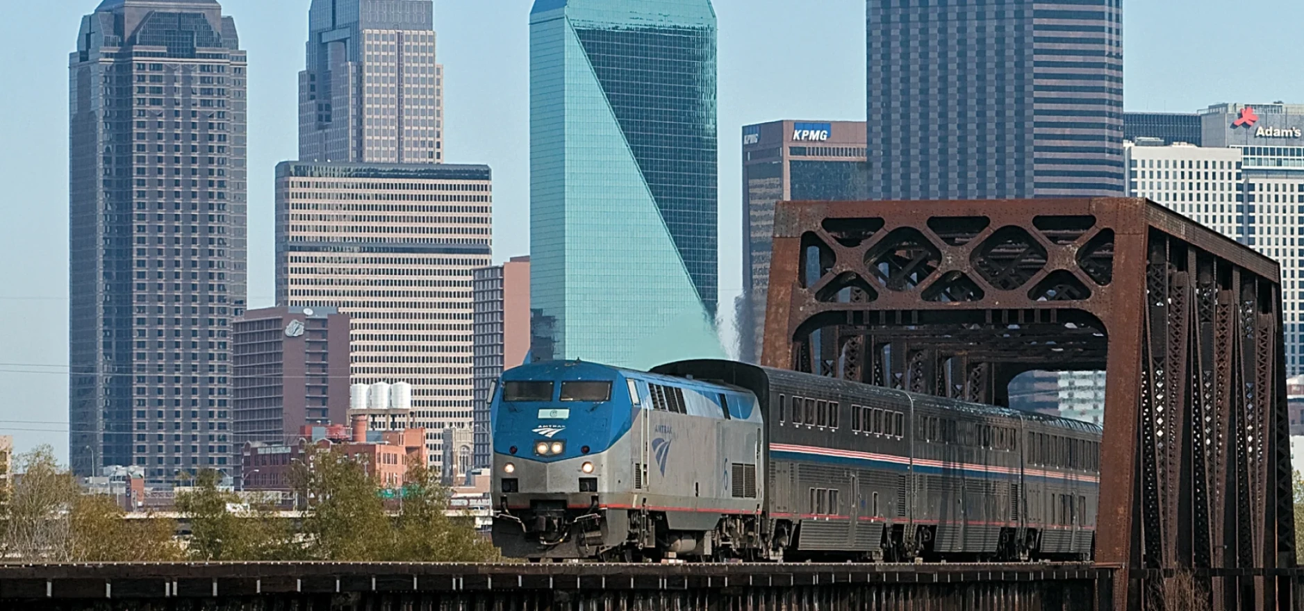 Amtrak's Texas Eagle will get you to Dallas for $15, but it will take almost six hours.  